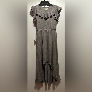 Joyfolie Nyla Dress in Heather Gray
